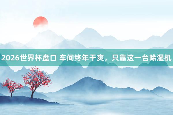 2026世界杯盘口 车间终年干爽,只靠这一台除湿机