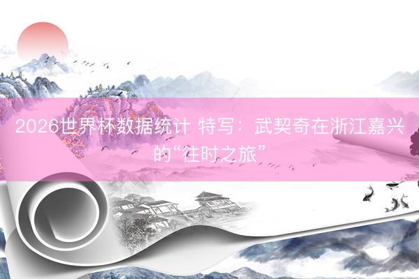 2026世界杯数据统计 特写：武契奇在浙江嘉兴的“往时之旅”